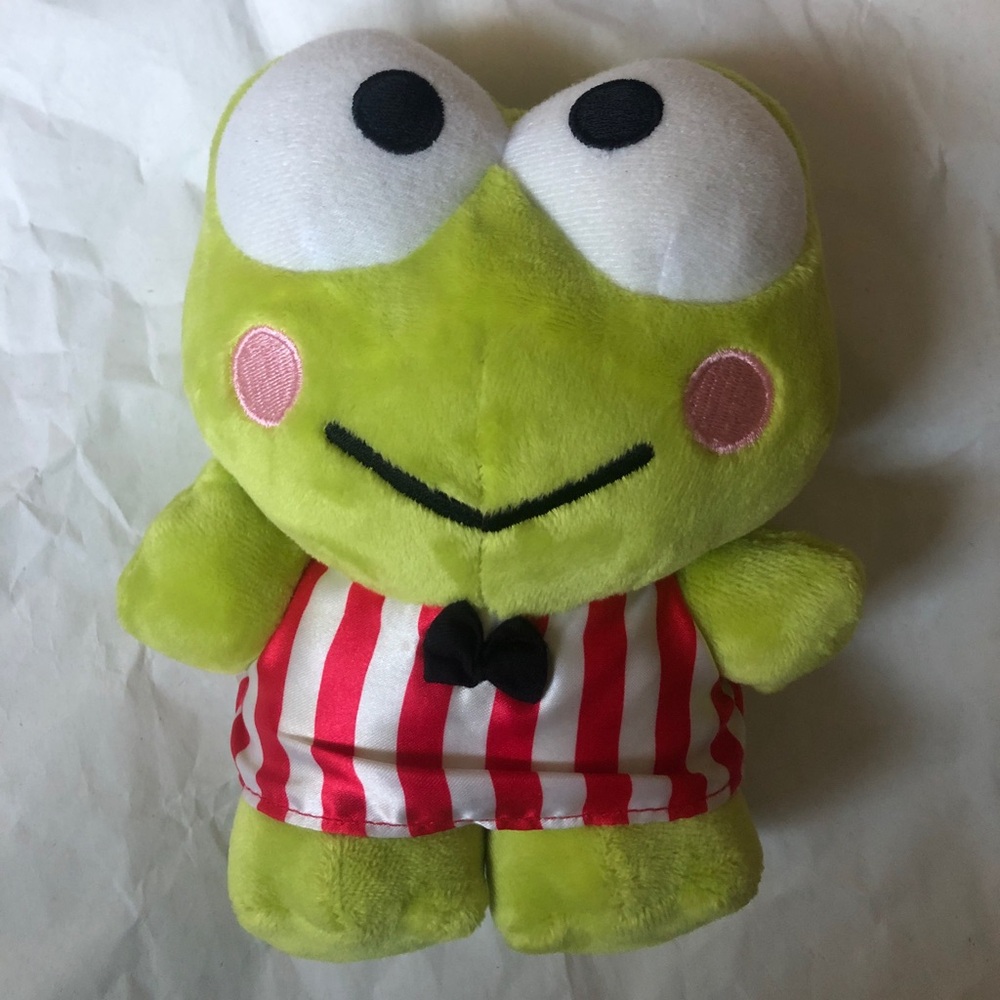 Sanrio Hello Kitty Keroppi Plush Stuffed Animal, 6"